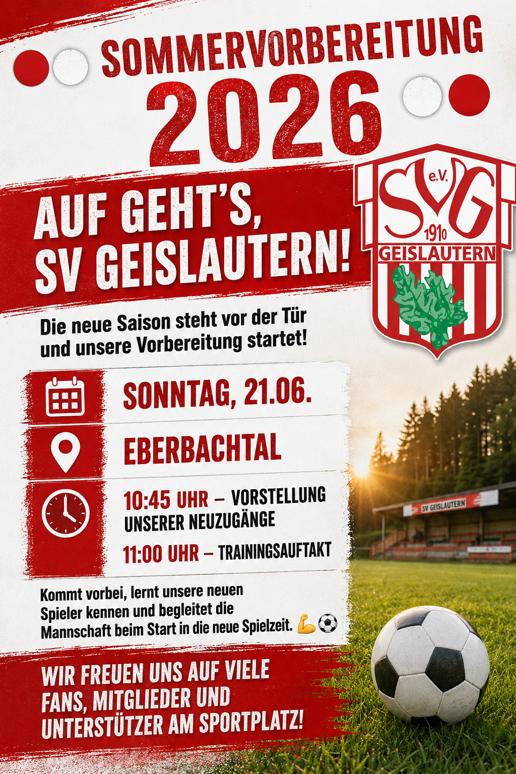 2026 sommervorbereitung